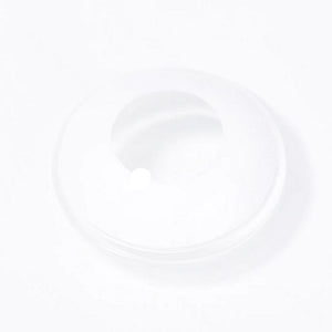 PURE WHITE Halloween Contacts SFX Crazy Colored Contact Lenses RY017