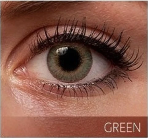 GREEN Premium 3 Tone Colored Contacts