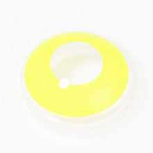 PURE YELLOW Halloween Contacts SFX Crazy Colored Contact Lenses RY014